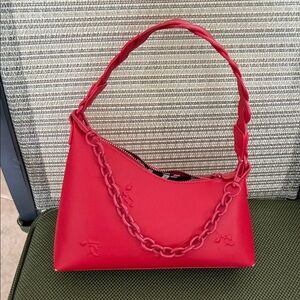 Betsey Johnson Bold Red Shoulder Bag